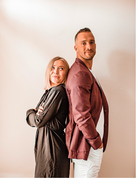 Wade and partner portrait